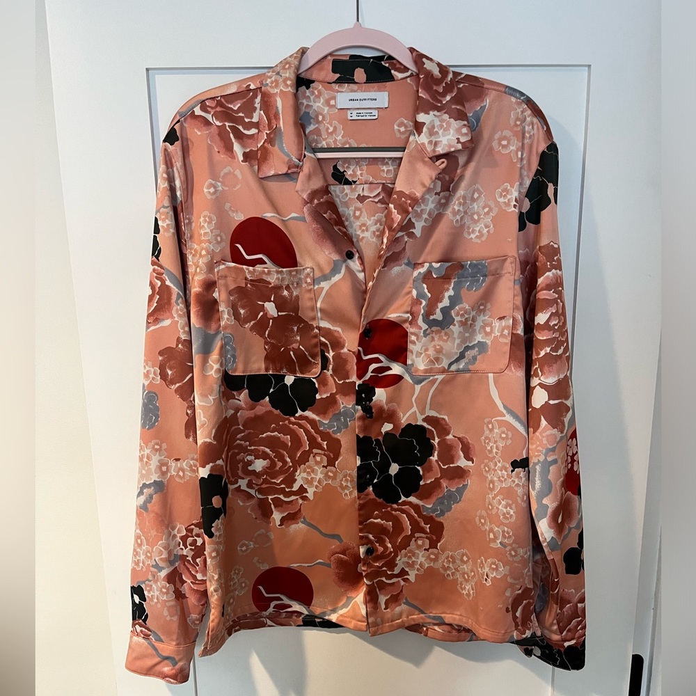 Urban Outfitters vintage cherry blossom button down